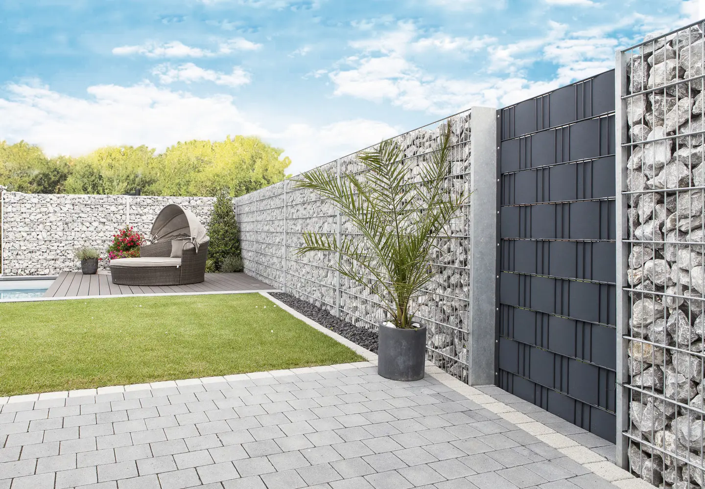 Gabion Prestige – vue détail